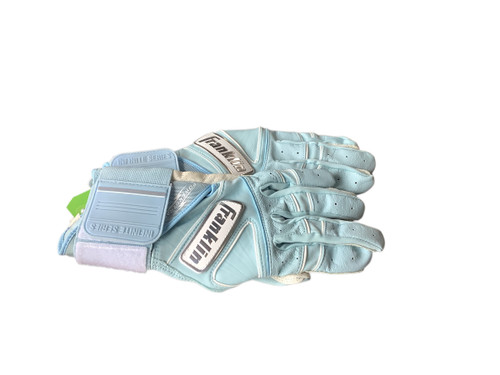 Vist Large View of Product Image Which is Used Franklin BB/SB Batting Gloves Royal Blue MD 11479-S000390507