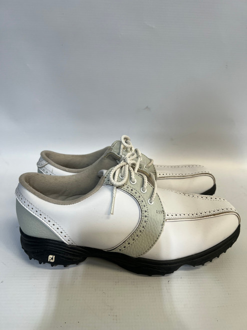 Vist Large View of Product Image Which is Used Foot Joy Womens Golf Shoes White Senior 8