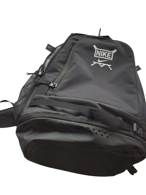 Used Nike BASEBALL BAT BAG BB/SB Player Backpack Black 11479-S000390543