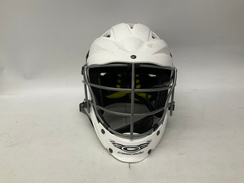 Used Cascade CS-R Lacrosse Helmet White S/M 11836-S000024168