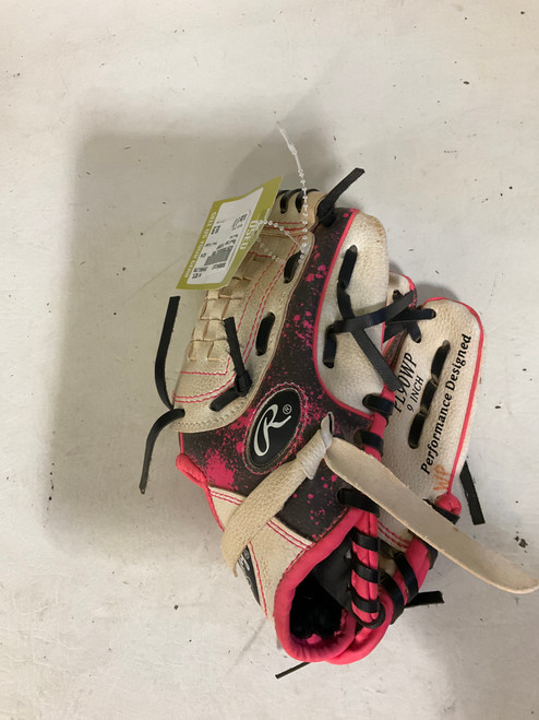 Used Rawlings PL90WP BB/SB Glove RH Throw Pink 9" 11790-S000043167