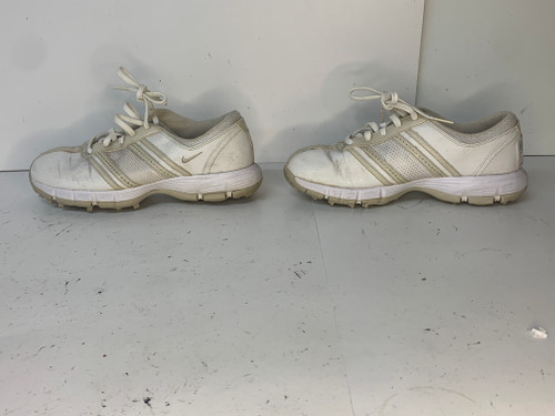 Vist Large View of Product Image Which is Used Nike Womens Golf Shoes White Senior 7.5