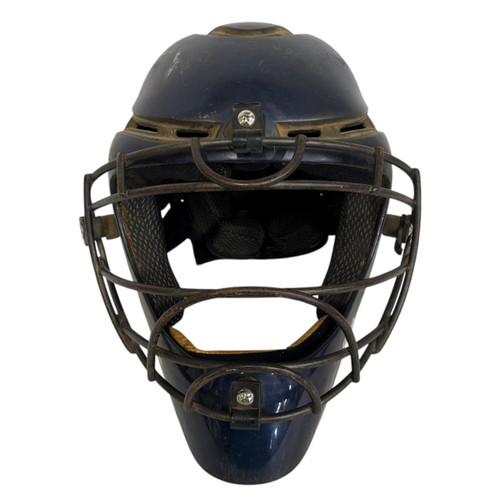 Used Wilson Catchers Helmet w/Mask Navy Blue MD 11406-S000104270