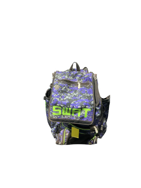 Used BoomBah WHEELED BAG BB/SB Player Wheeled Bag Purple 11834-S000033797