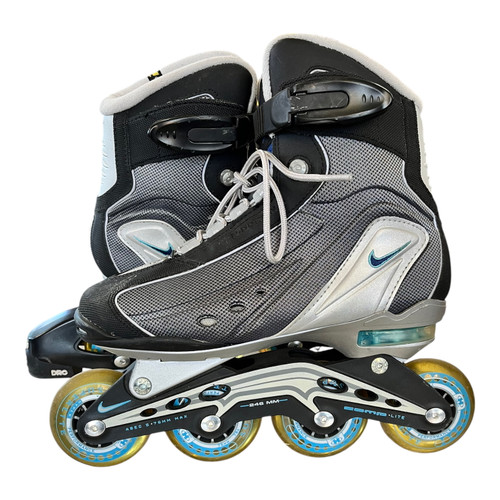 Vist Large View of Product Image Which is Used Nike MAX AIR Senior Rec Fitness Skates Black Senior 8 11820-S000039075