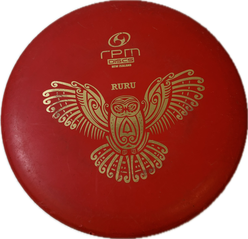 Vist Large View of Product Image Which is Used RURU PUTTER DISC Disc Golf Putter Red