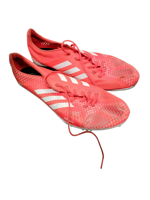 Used Adidas Track & Field Cleats Adult Orange Senior 10.5 11866-S000022425