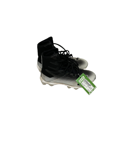 Used Under Armour Highlight RM Jr 6 Black and White Football Cleats 11692-S000133871