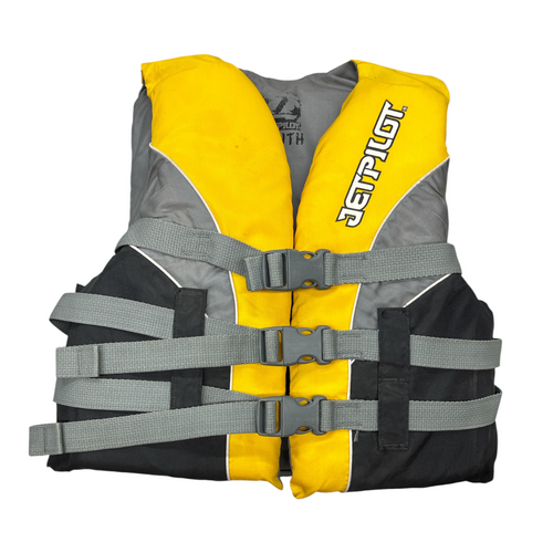Vist Large View of Product Image Which is Used Child PFD Yellow Youth 50-90