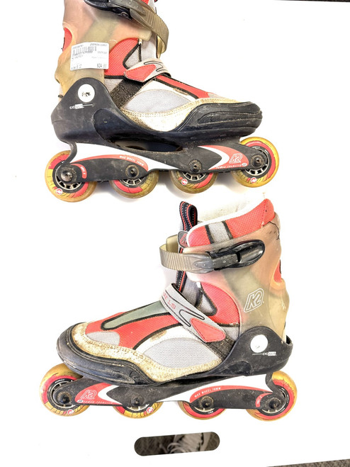Vist Large View of Product Image Which is Used K2 EXOTECH Senior Rec Fitness Skates Grey Senior 10