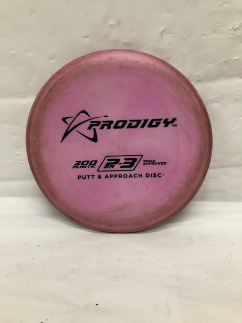 Vist Large View of Product Image Which is Used Prodigy Disc PR-3 Disc Golf Putter Pink 172g