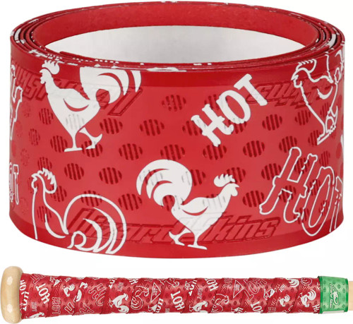 Vist Large View of Product Image Which is New Lizard Skins Ultra Bat Grip Hot Stuff 1.1mm