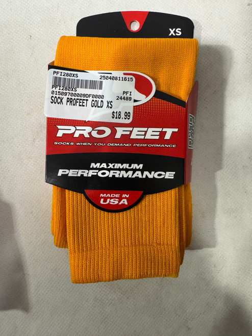 Vist Large View of Product Image Which is New SOCK PROFEET GOLD XS