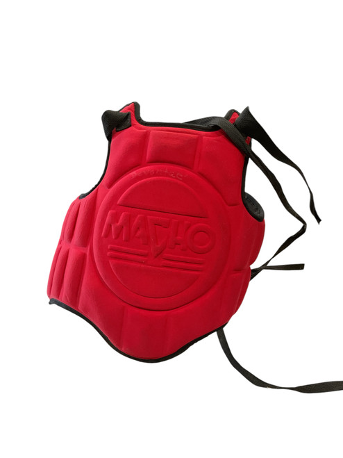 Vist Large View of Product Image Which is Used Martial Arts Chest Guard Red Senior 11856-S000018110