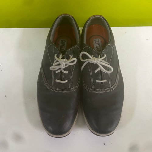 Vist Large View of Product Image Which is Used Foot Joy Mens Golf Shoes Black Senior 10.5