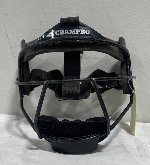 Vist Large View of Product Image Which is Used Champro FIELDERS MASK BB/SB Fielders Mask Black MD