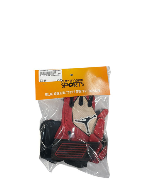 Used Jordan BB/SB Batting Gloves Red SM 11834-S000033870