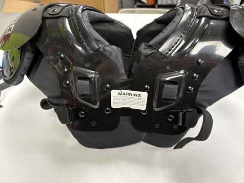 Vist Large View of Product Image Which is Used Champro GUANLET 1 SHOULDER PAD FB Shoulder Pads Black XS