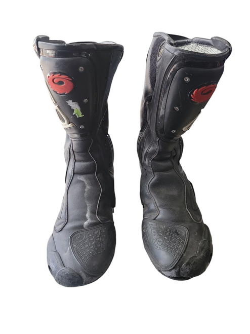 Used SIDI MTX BOOTS Mens Boots Black Senior 12.5 11708-S000177367