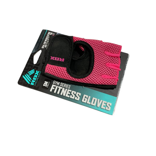 Vist Large View of Product Image Which is Used Exercise Gloves Pink SM