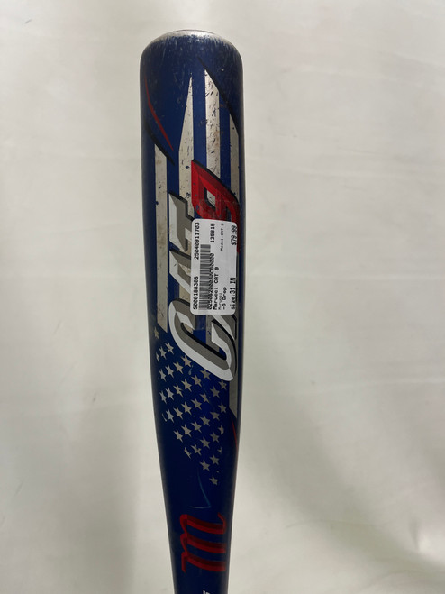 Vist Large View of Product Image Which is Used Marucci CAT 9 BB/SB Youth Bat 31" 11703-S000188308