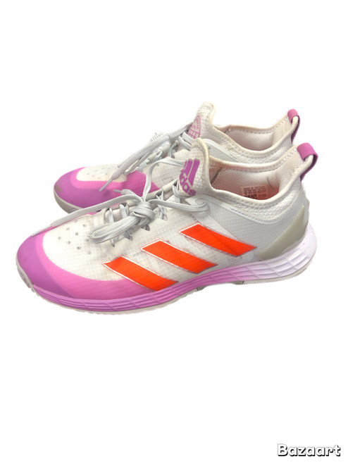 Vist Large View of Product Image Which is Used Adidas ADIZERO UBERSONIC Running/X-Train Shoes W White Senior 9