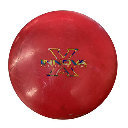 Used Innova X OUT DESTORYER Disc Golf Driver Red 11760-S000073987