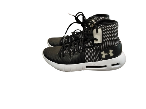 Vist Large View of Product Image Which is Used Under Armour Basketball Shoes M Black Senior 7.5