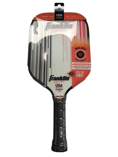 Vist Large View of Product Image Which is New Franklin SIGNATURE Pickleball Racquet White 11866-S000022518