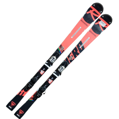 Vist Large View of Product Image Which is Used Rossignol HERO MULTI EVENT Boys Down Hill Ski/Binding Red 148 cm 11218-S000399246