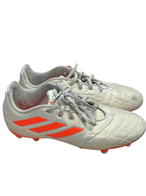 Used Adidas PBB 698007 Soccer Cleats White Senior 7.5 11733-S000185293