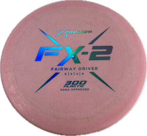 Used Prodigy Disc FX-2 Disc Golf Driver Pink 11894-S000019051