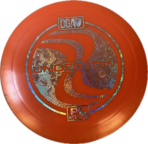 Used DGA UNDERTOW Disc Golf Driver Orange 11894-S000019053