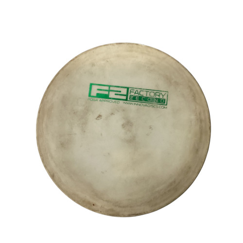Vist Large View of Product Image Which is Used Innova F2 FACTORY 2ECOND Disc Golf Mid Range White
