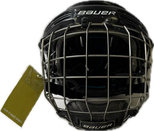 Vist Large View of Product Image Which is Used Bauer BHH7500 Helmet Cage Combo Black SM