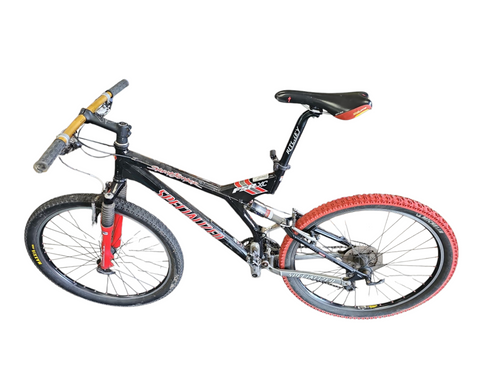 Used Specialized STUMPJUMPER FSR XC PRO Mountain Bike Mens Black 48-52cm - 19-20" - LG Frame 11617-S000322717