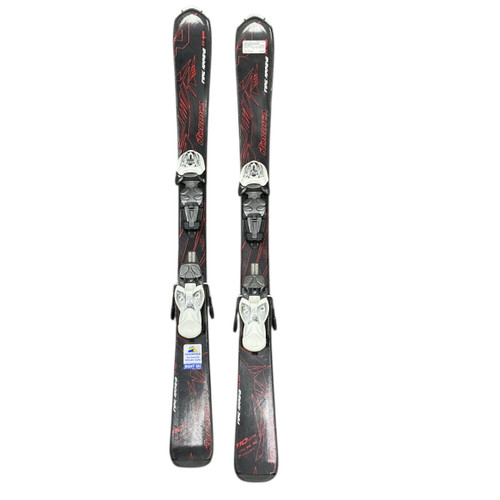 Vist Large View of Product Image Which is Used Nordica TEAM FIRE ARROW Boys DH Ski/Binding Black 110 cm