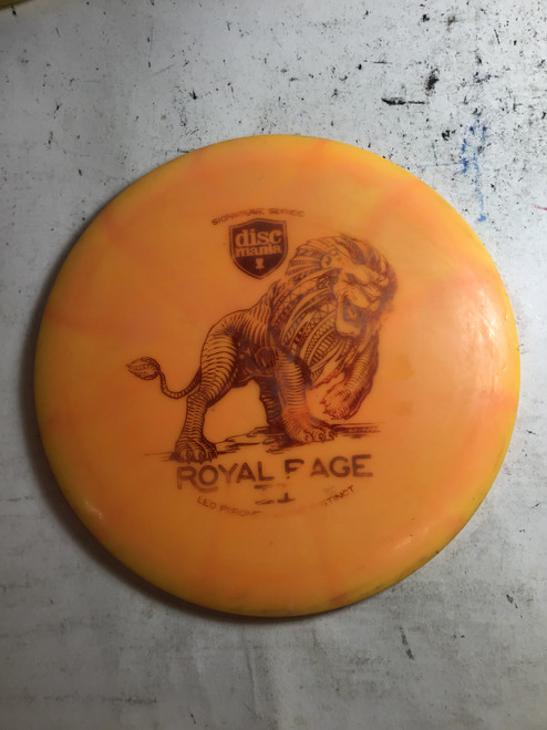 Used Discmania VAPOR INSTINCT Disc Golf Driver Orange 175g 10105-S000279125