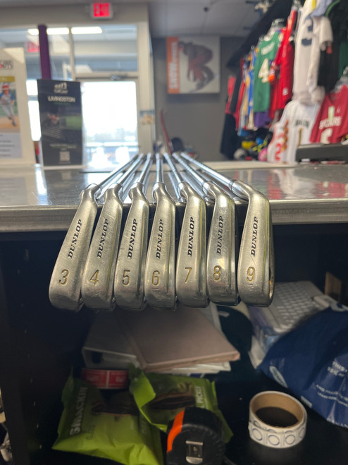 Vist Large View of Product Image Which is Used Dunlop EXCEED OVERSIZE Mens Iron Set RH 3I-9I