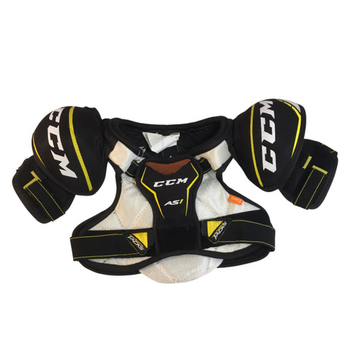 Vist Large View of Product Image Which is Used CCM AS1 Youth Shoulder Pads LG