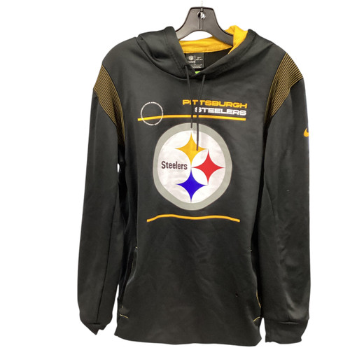 Vist Large View of Product Image Which is Used Nike STEELERS HOODIE Outerwear Light Jacket M Black LG 11479-S000390780
