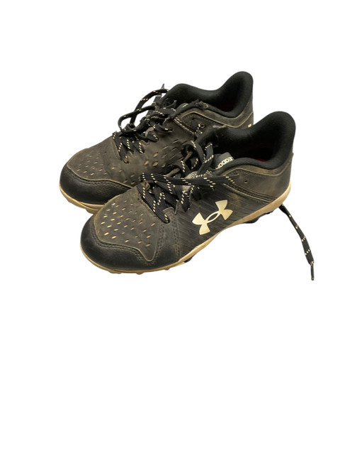 Used Under Armour LEADOFF BB CLEATS BB/SB Cleats Black Junior 01 11733-S000185326