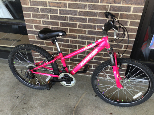 Used NISHIKI PUEBLO 24 Mountain Bike Boys Pink 24" 11752-S000062984