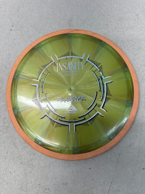 Used Axiom INSANITY PLASMA Disc Golf Driver Gold 11835-S000192983