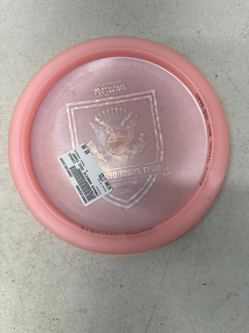 Vist Large View of Product Image Which is Used Innova HAWKEYE Disc Golf Driver Pink 172g 11835-S000192999