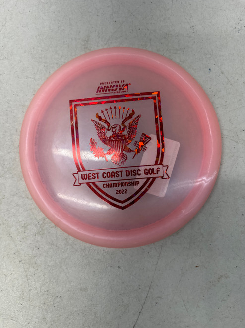 Used Innova HAWKEYE Disc Golf Driver Pink 172g 11835-S000192999