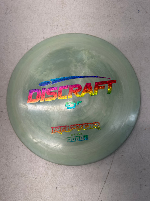 Used Discraft RAPTOR Disc Golf Driver Grey 177g 11835-S000193012