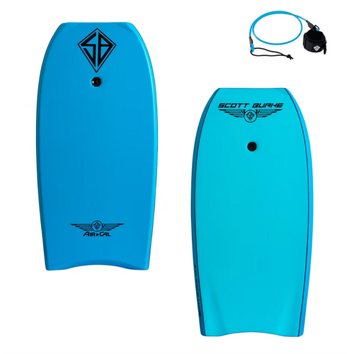 Vist Large View of Product Image Which is New California Board Company Scott Burke Air Cal Bodyboard- 37"