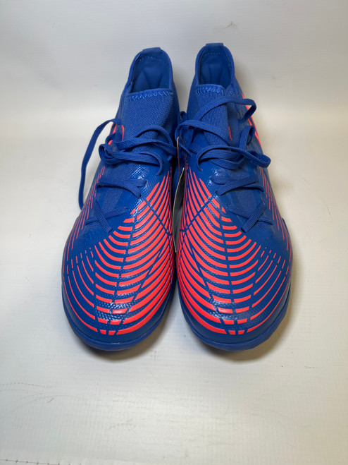 Used Adidas ADIDAS PREDATOR EDGE TF M10 Soccer Cleats Navy Blue Senior 10 11843-S000011883