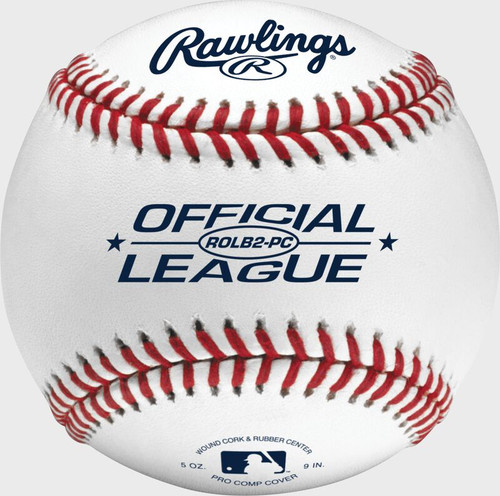 Vist Large View of Product Image Which is New Rawlings ROLB2-PC Single  Baseball